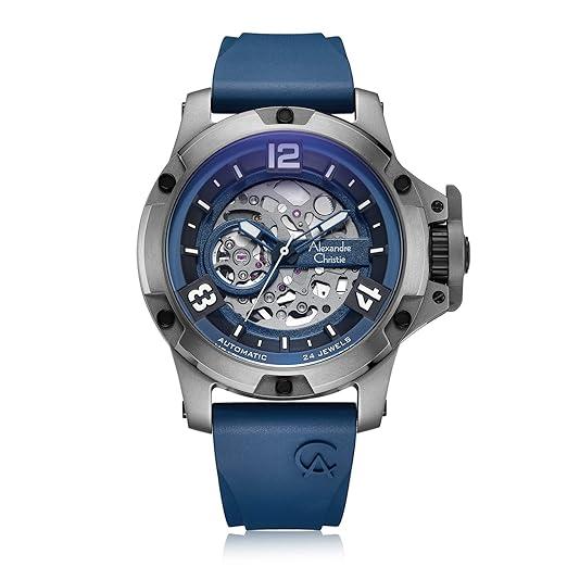 Alexandre Christie AC 6295 MTR Automatic Watch for Men – Atlantic Blue